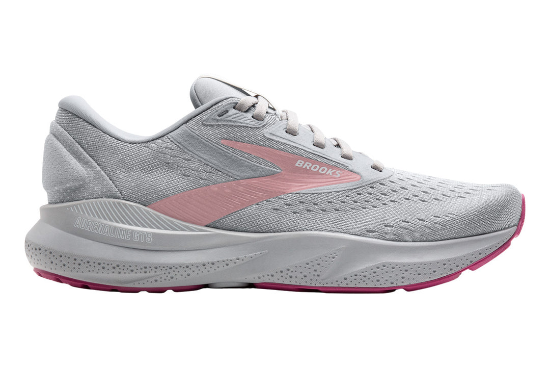 Brooks Adrenaline GTS 24 2A Alloy/White/Zephyr Womens – FootMotion