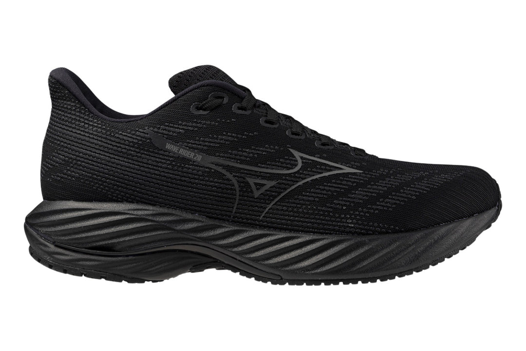 Mizuno Wave Rider 28 B Black/Quiet Shade/Ebony Womens #color_black