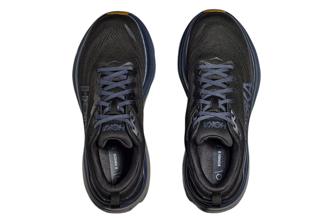 Hoka Bondi 8 D Black/Iron Ore Mens #color_black-multi