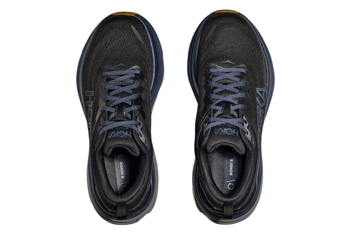 Hoka Bondi 8 D Black/Iron Ore Mens #color_black-multi