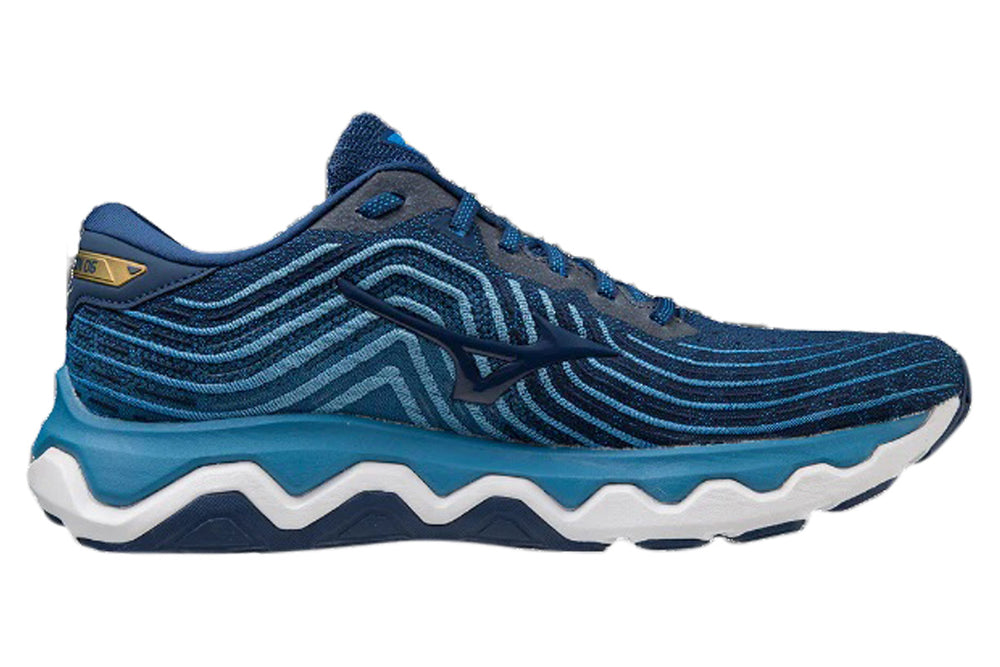 Mizuno Wave Horizon 6 D Estate Blue/Estate Blue/French Blue Mens #color_blue