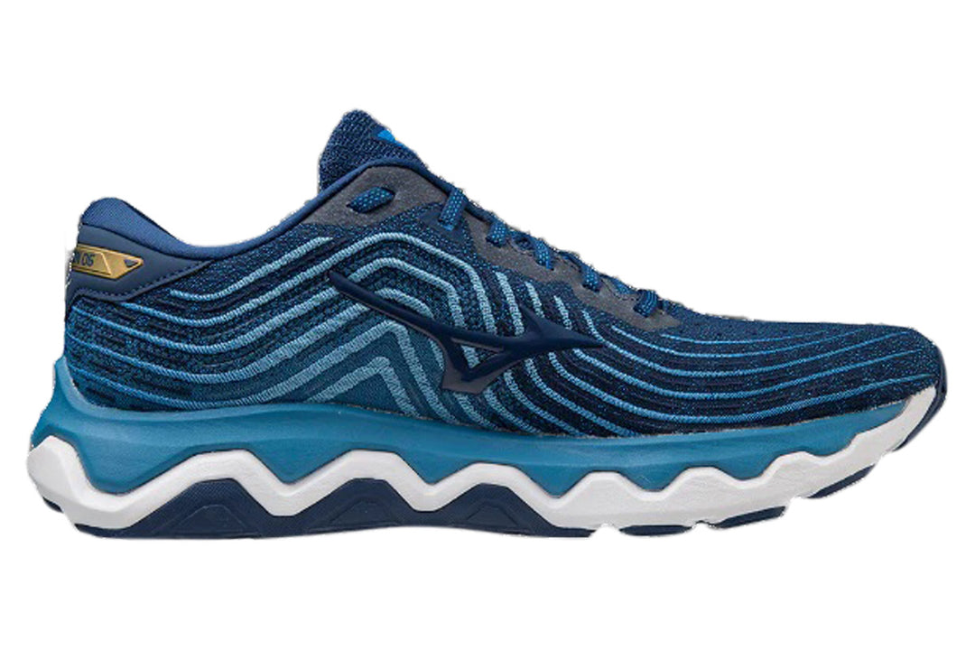 Mizuno Wave Horizon 6 D Estate Blue/Estate Blue/French Blue Mens #color_blue
