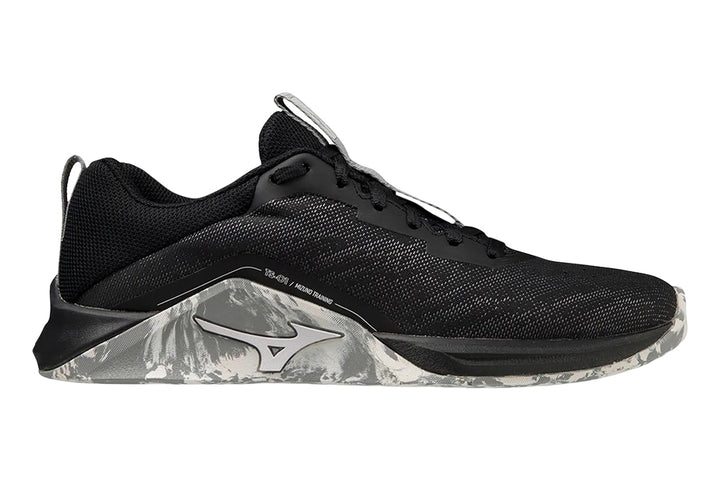 Mizuno TS-01 B Black/White/Ultimate Gray Womens #color_black-multi-greys-blacks
