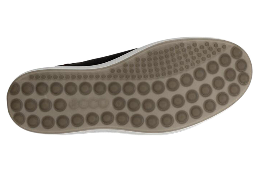 Ecco Soft 7 Black/Cognac Mens #color_black