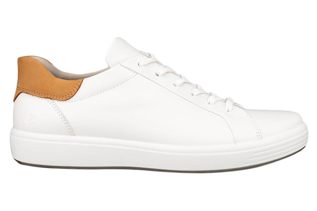 Ecco Soft 7 White/Lion Mens #color_white