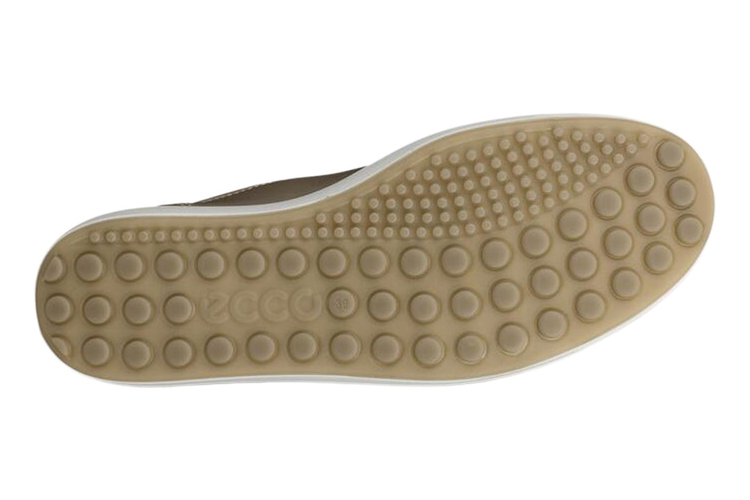 Ecco Soft 7 Pure White Gold Womens #color_metallic-gold