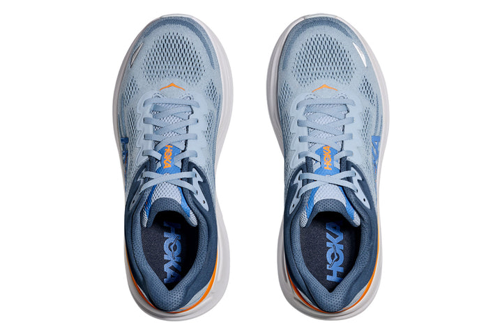 Hoka Bondi 9 4E Drizzle/Downpour Mens #color_blue