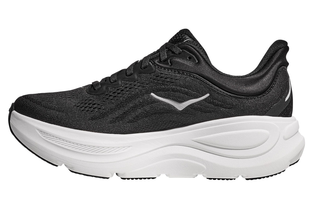 Hoka Bondi 9 4E Black/White Mens #color_black-multi-whites