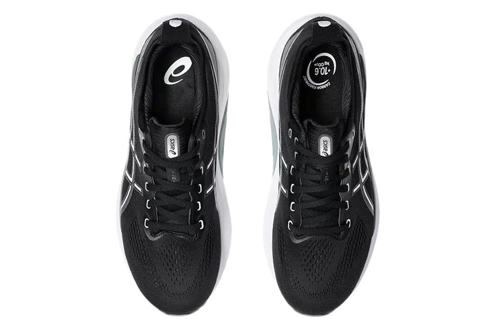 Asics Gel-Kayano 31 2E Black/White Mens #color_black-multi-whites