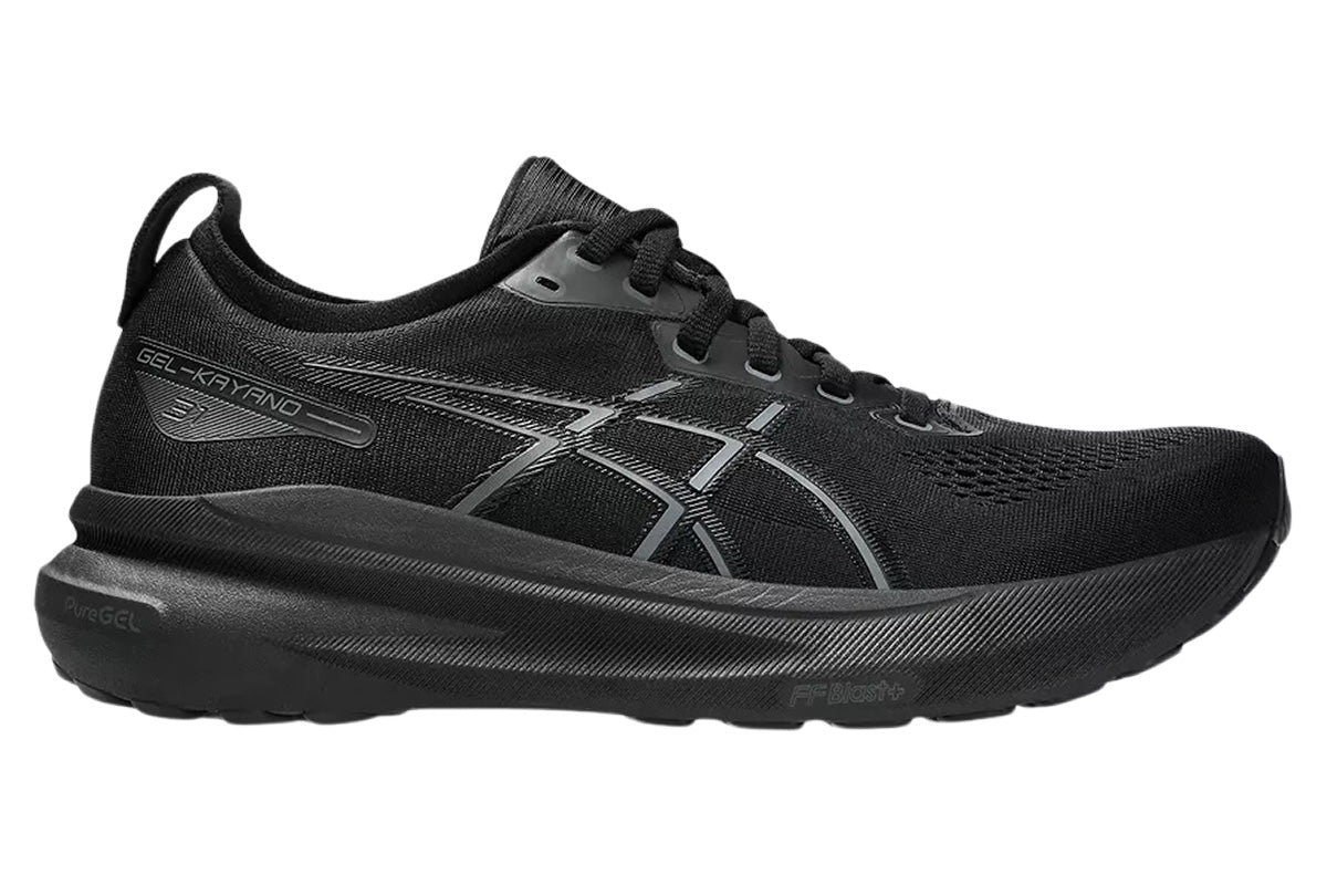 ASICS GEL-KAYANO 31 ブラック 24.0 cm Asics Gel-Kayano 31 D Black/Black Mens – FootMotion