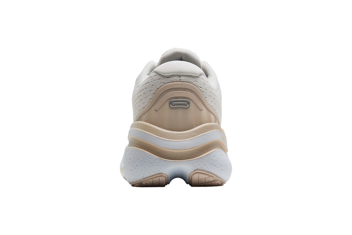 Brooks Ghost Max 2 B White/Almond/Tan Womens #color_white