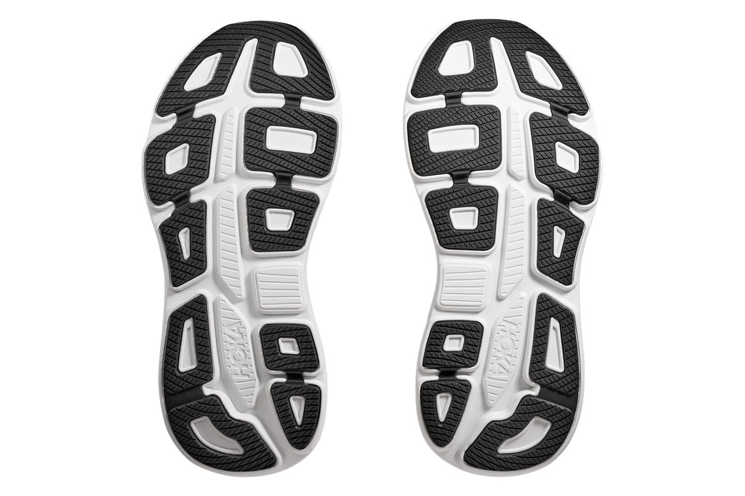 Hoka Bondi 9 4E Black/White Mens #color_black-multi-whites