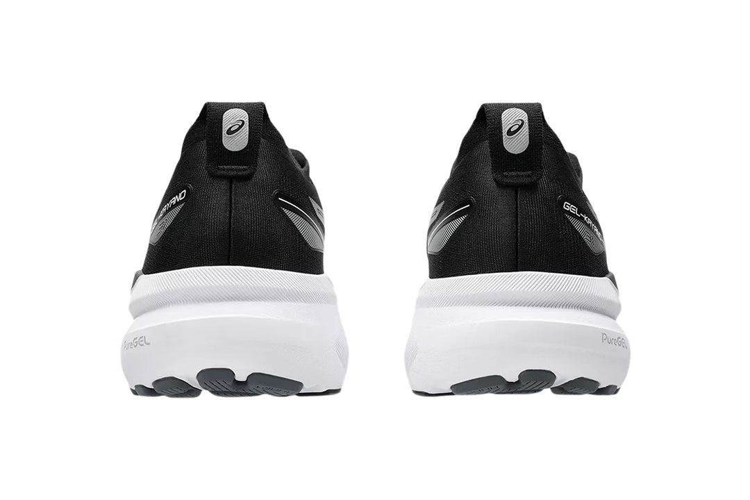 Asics Gel-Kayano 31 2E Black/White Mens #color_black-multi-whites