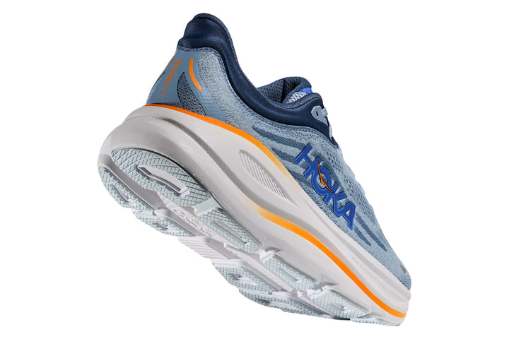 Hoka Bondi 9 4E Drizzle/Downpour Mens #color_blue