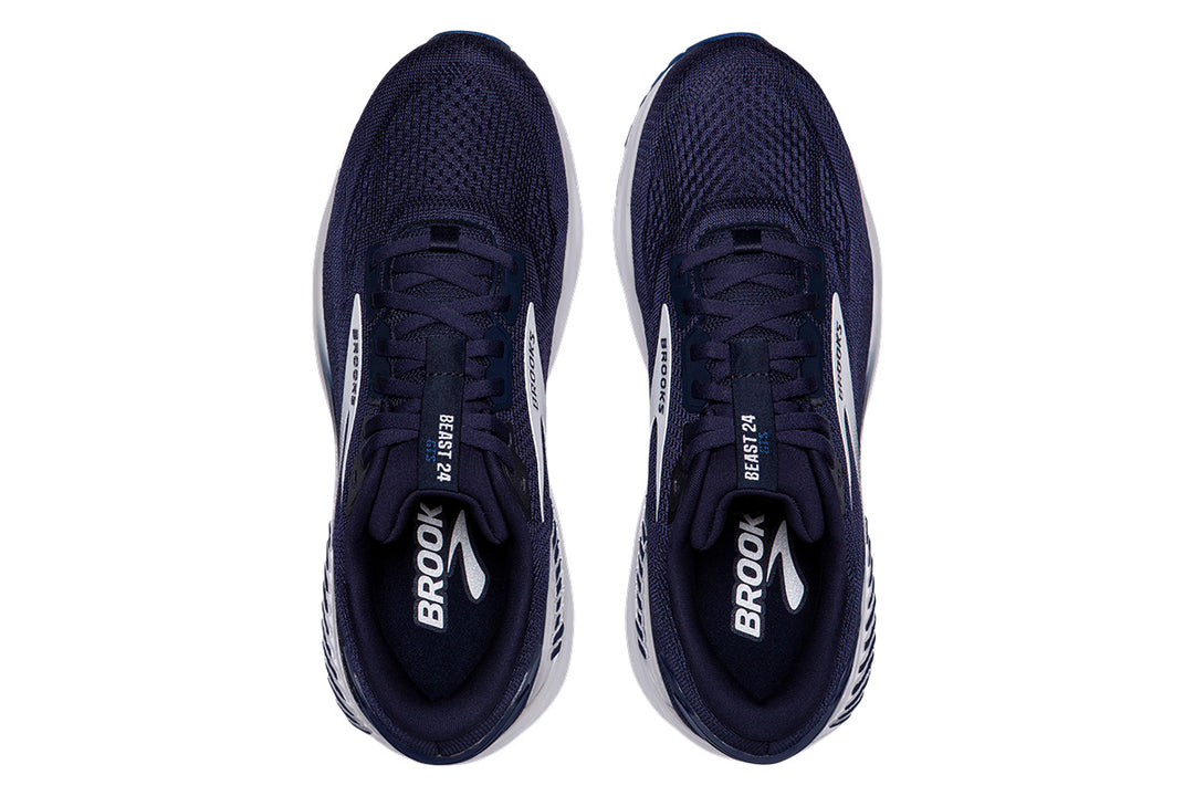 Brooks Beast GTS 24 4E Peacoat/True Navy/White Mens #color_blue