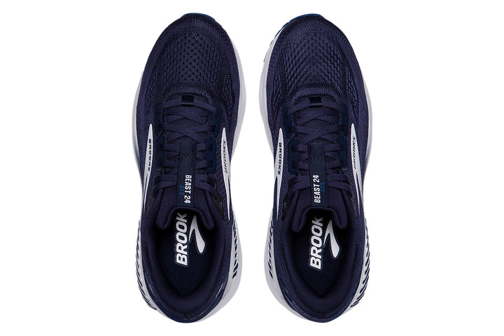 Brooks Beast GTS 24 4E Peacoat/True Navy/White Mens #color_blue