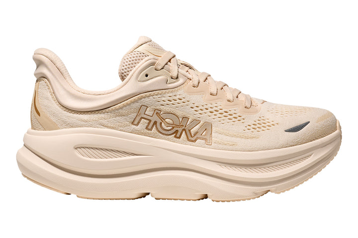 Hoka Bondi 9 D Vanilla/Birch Womens #color_brown-beige