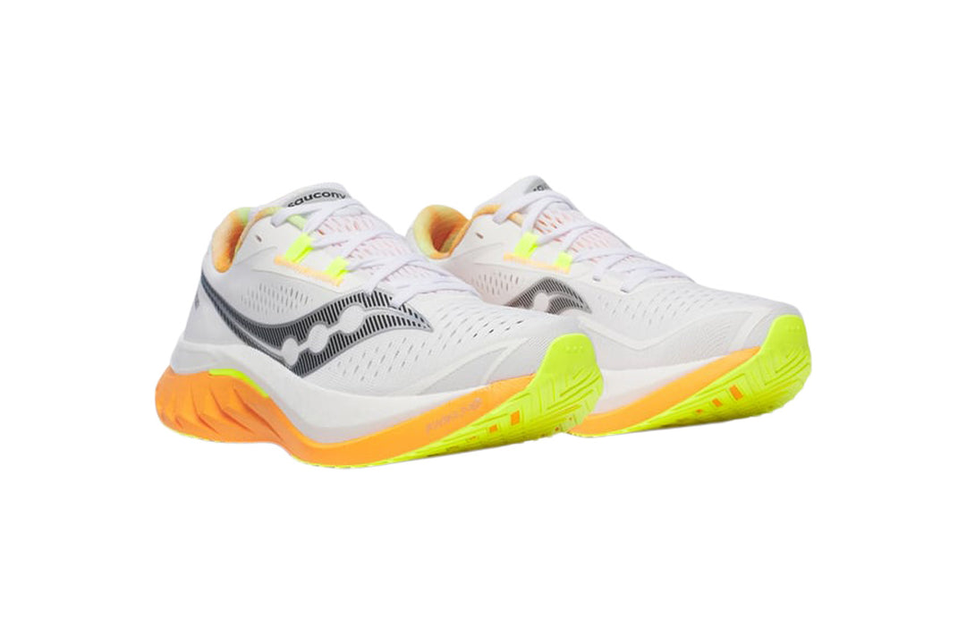 Saucony Endorphin Speed 4 D White/Peel Mens #color_white-multi-reds-oranges