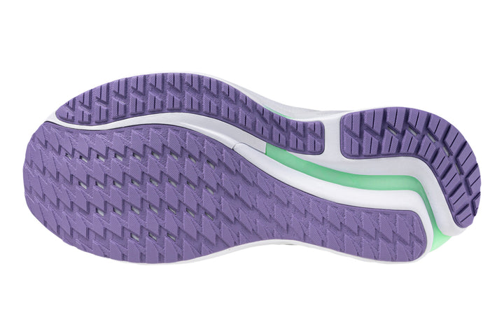 Mizuno Wave Inspire 21 D Tradewinds/White/Neo Mint Womens #color_grey-multi-greens