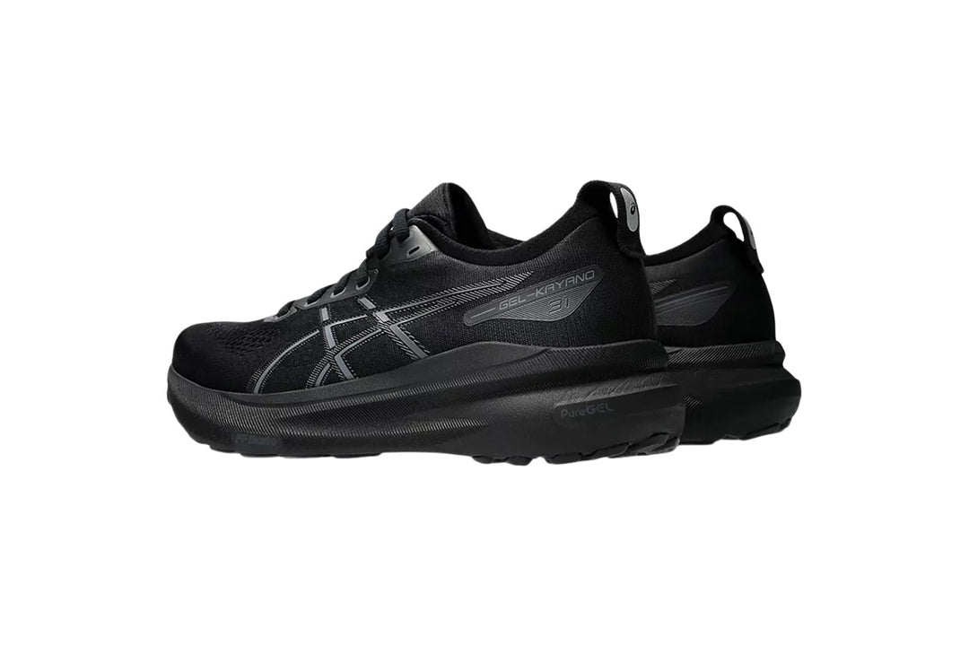 Asics Gel-Kayano 31 D Black/Black Womens #color_black