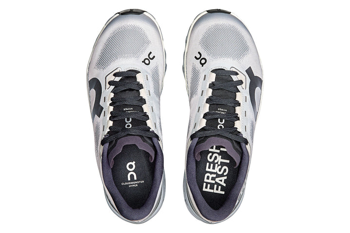 On Cloudmonster Hyper B Glacier/Ivory Womens #color_