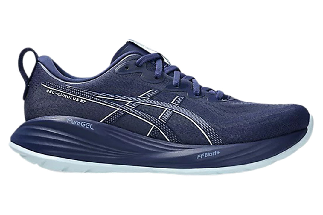 Asics Gel-Cumulus 27 D Indigo Blue/Cool Grey Mens #color_blue