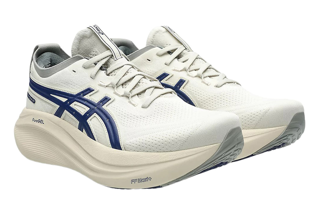 Asics Gel-Nimbus 27 ATC D Birch/Indigo Blue Mens #color_grey