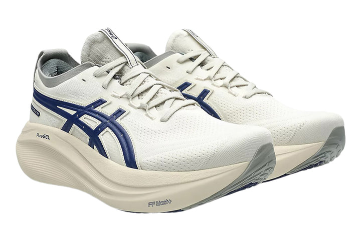 Asics Gel-Nimbus 27 ATC D Birch/Indigo Blue Mens #color_grey