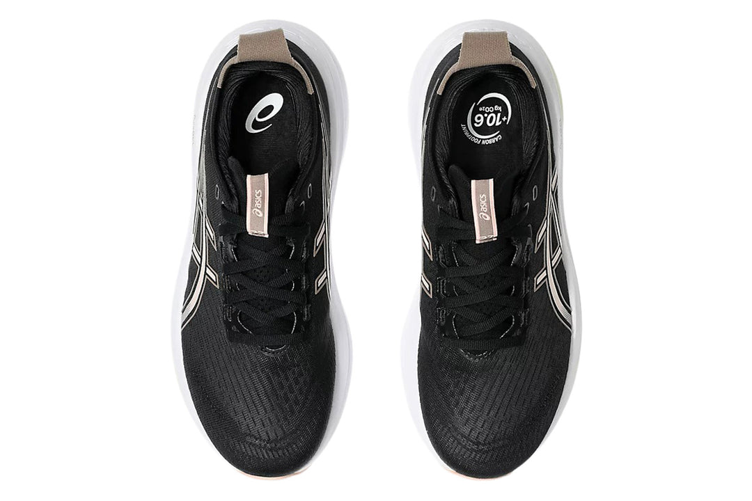 Asics Gel-Nimbus 27 B Black/Breeze Womens #color_black-multi-whites