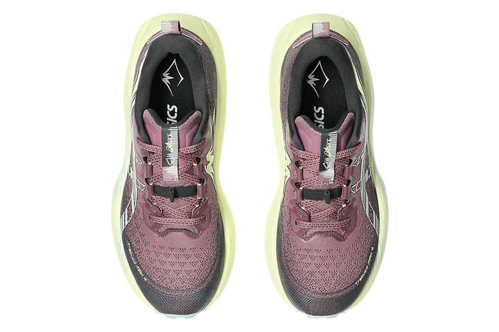 Asics Trabuco Max 4 B Purple Oxide/Cold Moss Womens #color_purple-multi-yellows