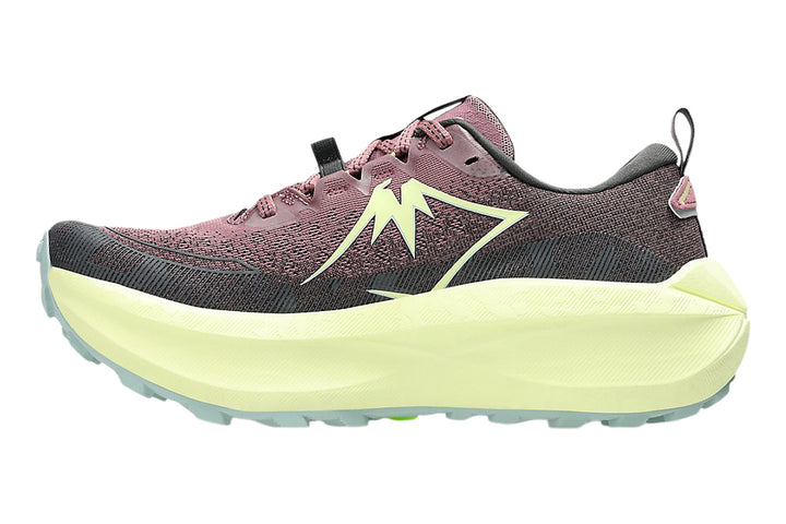 Asics Trabuco Max 4 B Purple Oxide/Cold Moss Womens #color_purple-multi-yellows