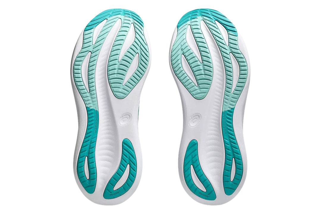 Asics Gel-Nimbus 27 D Wave Teal/Saxon Green Mens #color_green-multi-whites