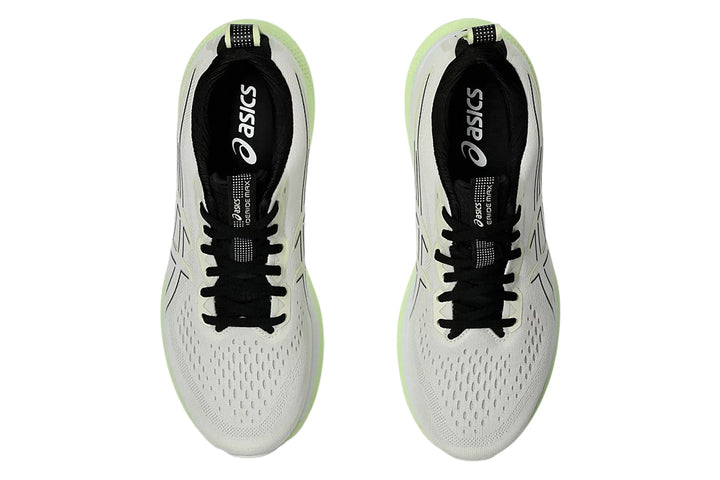 Asics Glideride Max 2E Birch/Black Mens #color_grey-multi-greens