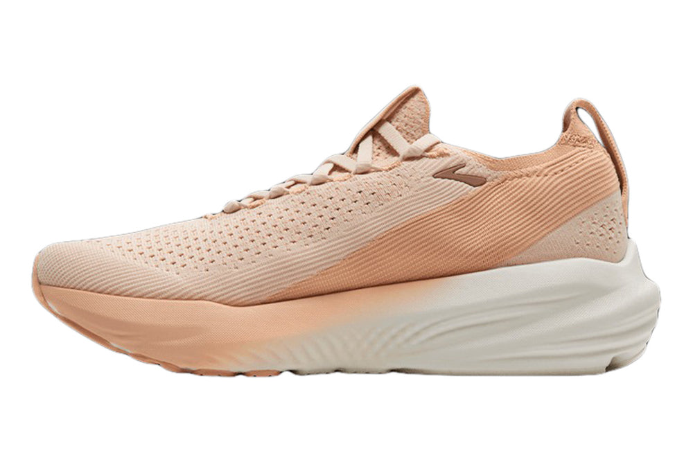 Brooks Glycerin Stealthfit 22 B Almond Peach/Almond/Portabella Womens #color_blue