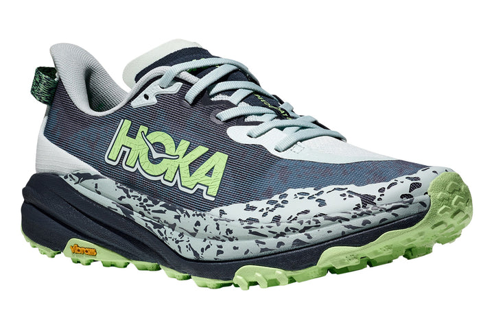 Hoka Speedgoat 6 D Droplet/Nautical Dusk Mens #color_grey-multi-greens