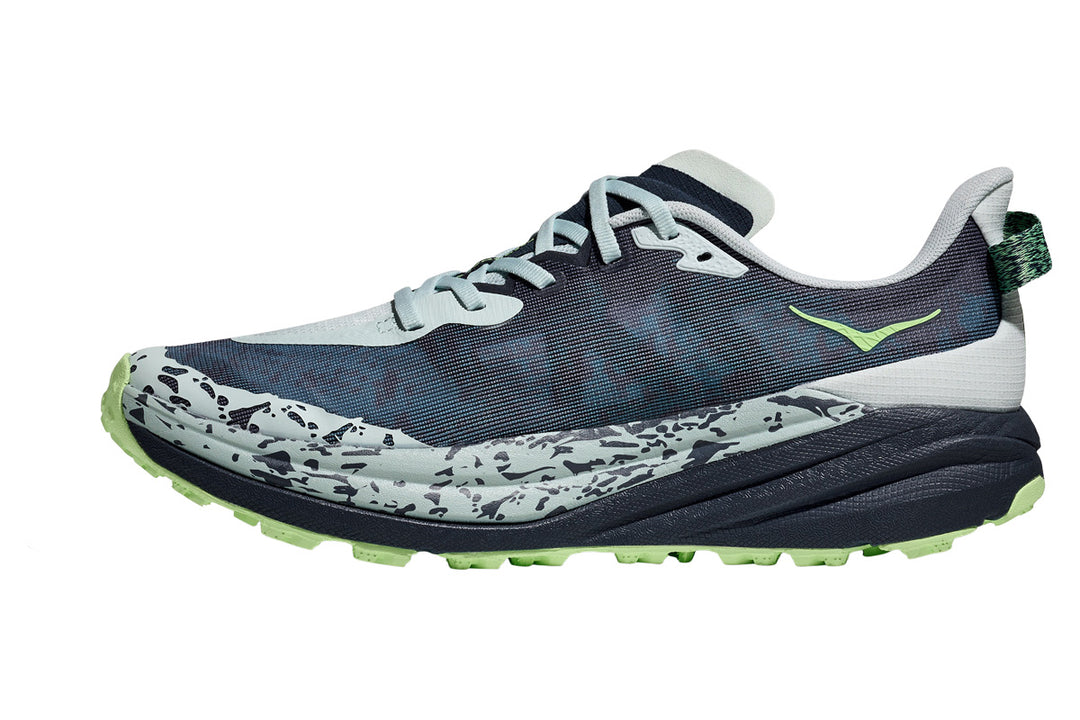 Hoka Speedgoat 6 D Droplet/Nautical Dusk Mens #color_grey-multi-greens