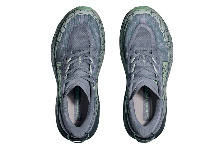 Hoka Speedgoat 6 D Moonlight/Thunder Cloud Womens #color_grey-multi-greens