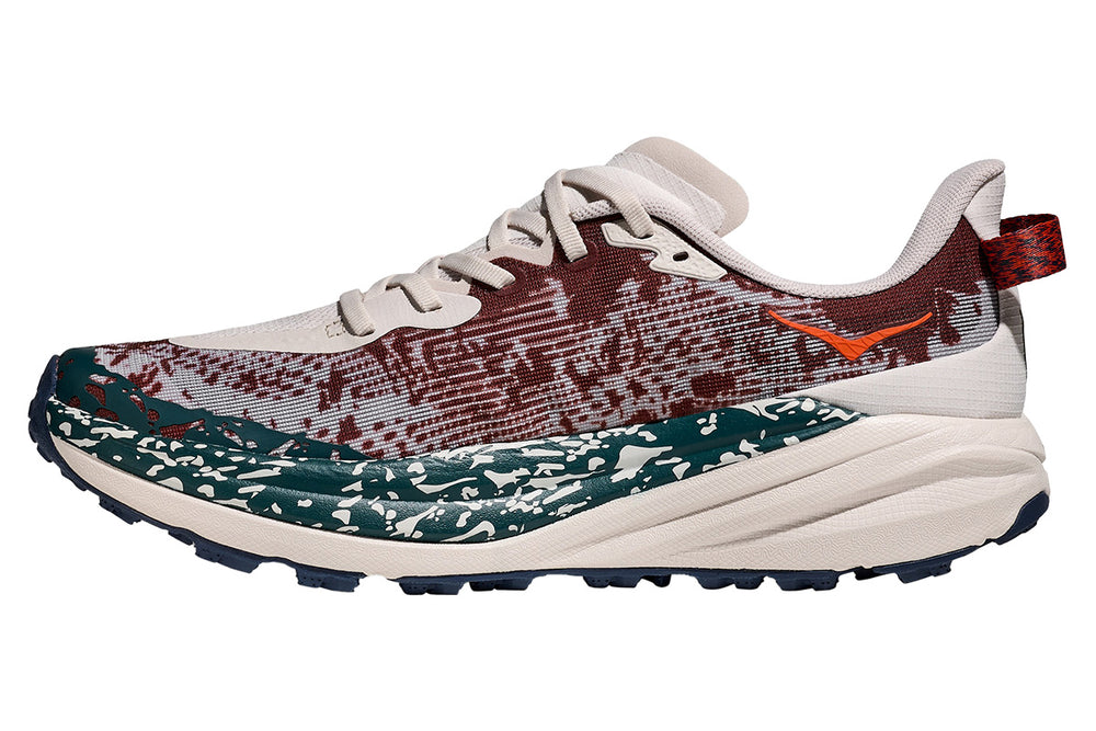 Hoka Speedgoat 6 2E Putty/Blue Twilight Mens #color_grey-multi