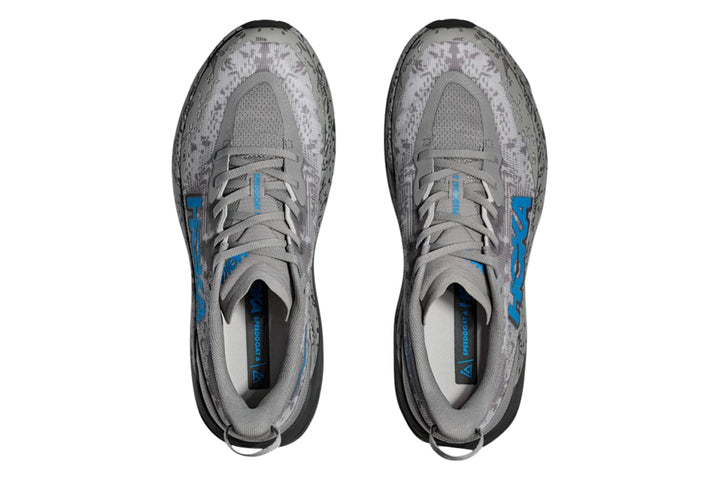 Hoka Speedgoat 6 2E Galactic Grey/Hoka Blue Mens #color_grey-multi-blues