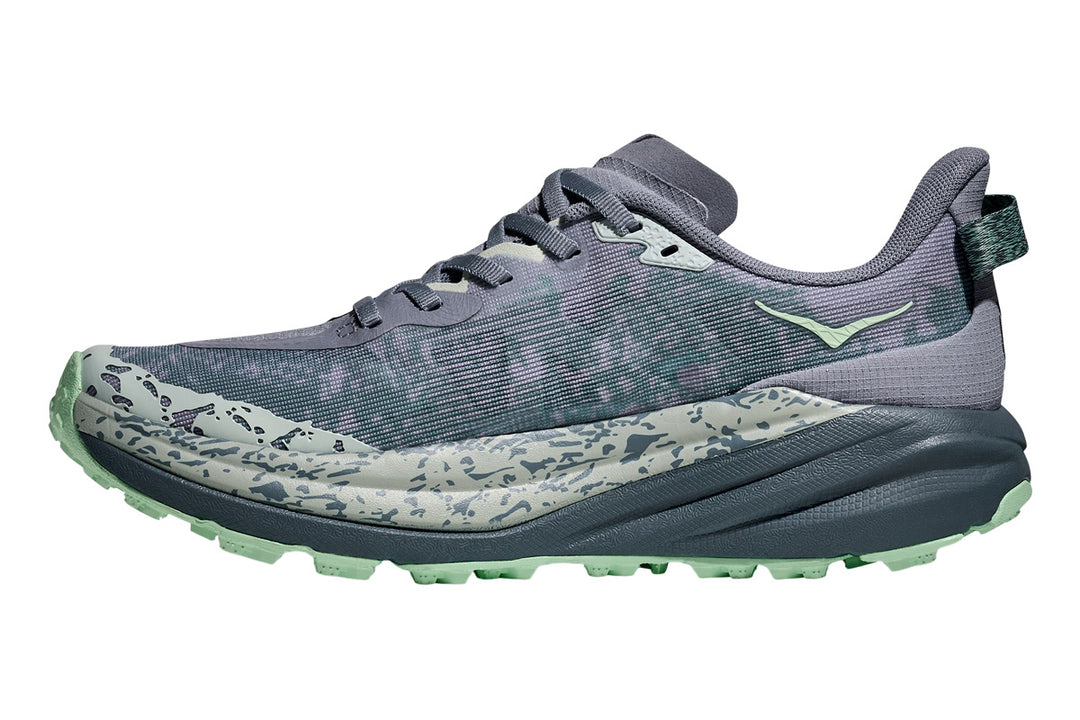 Hoka Speedgoat 6 D Moonlight/Thunder Cloud Womens #color_grey-multi-greens