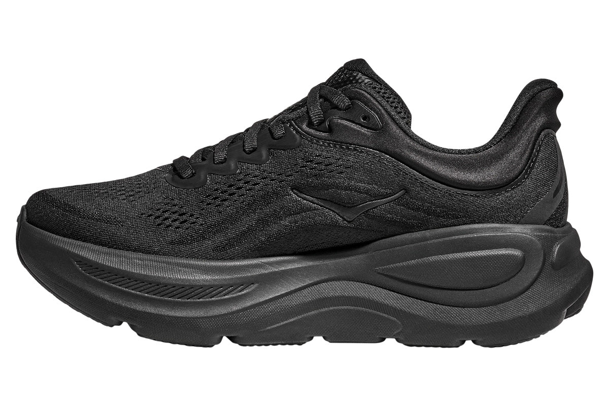 Hoka Bondi 9 2E Black/Black Mens – FootMotion
