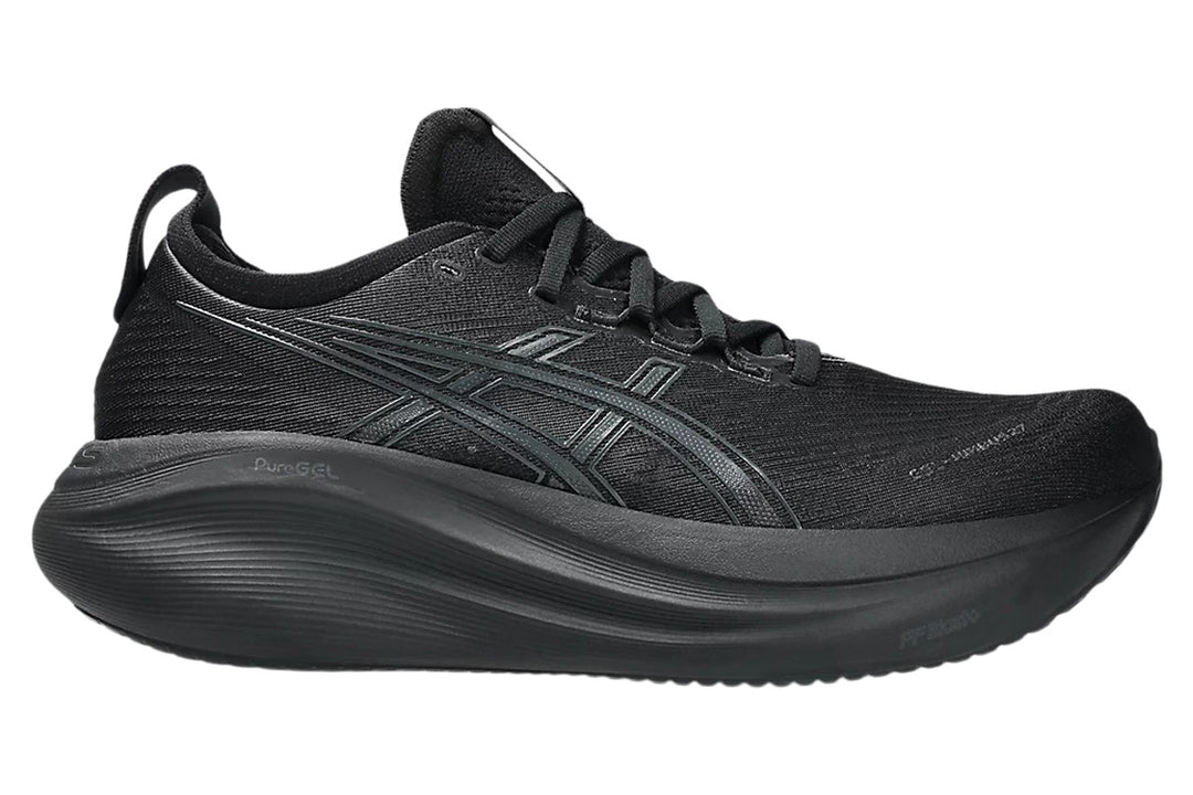 Asics Gel-Nimbus 27 D Black/Graphite Grey Mens #color_black