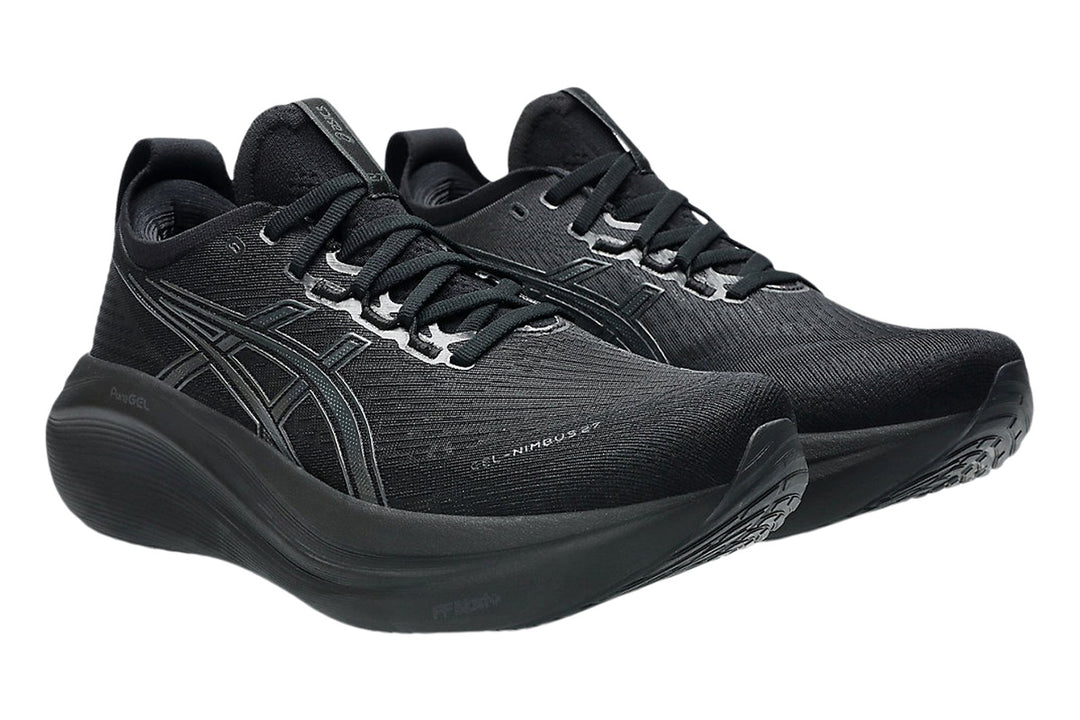 Asics Gel-Nimbus 27 D Black/Graphite Grey Mens #color_black