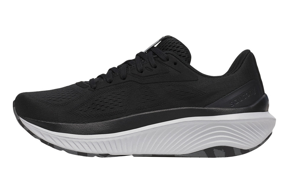 Saucony Echelon 10 D Black/Silver Womens #color_black-multi-whites