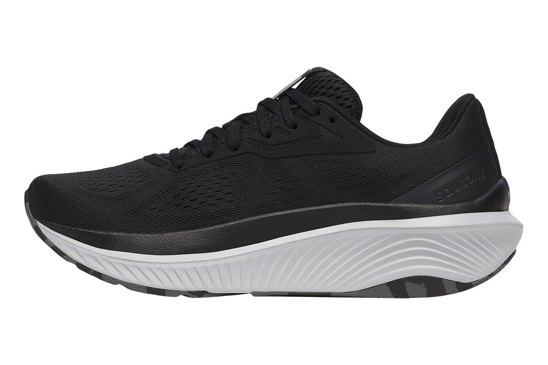 Saucony Echelon 10 D Black/Silver Womens #color_black-multi-whites