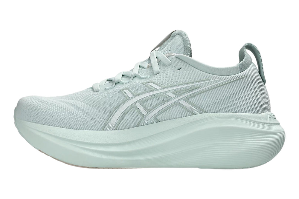 Asics Gel-Nimbus 27 B Pure Aqua/White Womens #color_green
