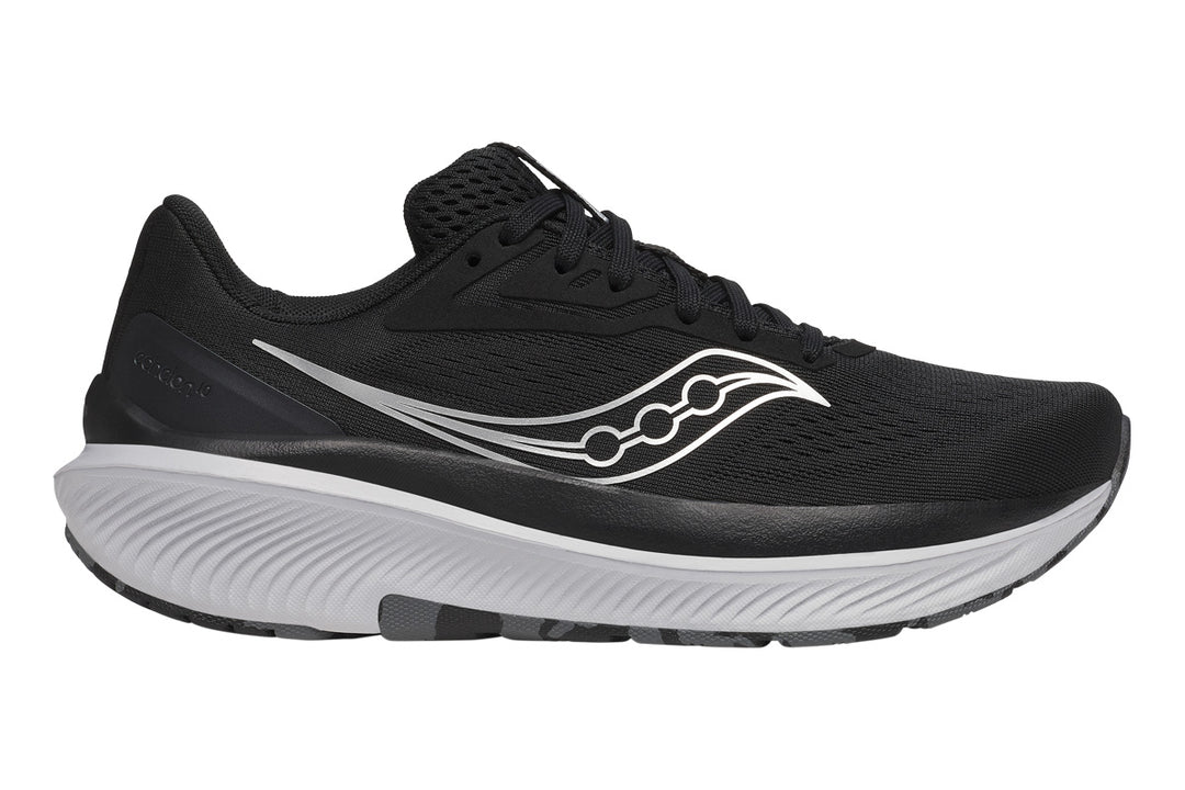 Saucony Echelon 10 D Black/Silver Womens #color_black-multi-whites