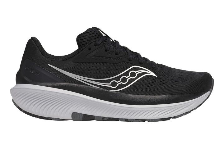 Saucony Echelon 10 D Black/Silver Womens #color_black-multi-whites