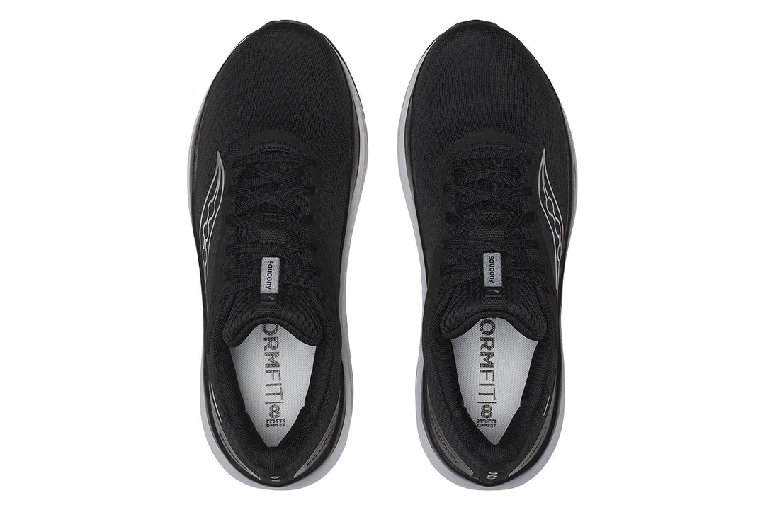 Saucony Echelon 10 2E Black/Silver Mens #color_black-multi-whites