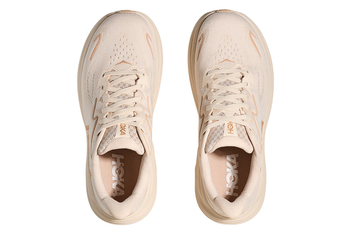Hoka Clifton 10 D Vanilla/Birch Womens #color_brown-beige